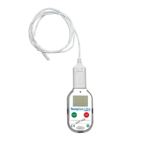 TempTale Ultra Dry Ice Probe Single Use External probe dry ice disposable temperature recorder  TUD31-01