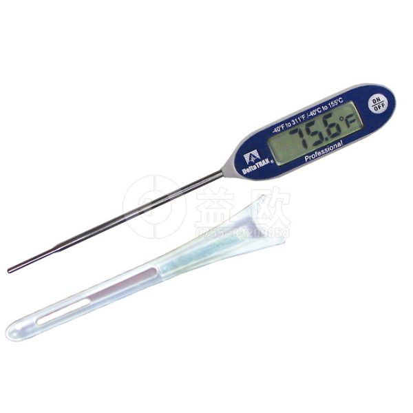 DeltaTrak.Large screen automatic calibration laboratory probe digital thermometer-11062 - Image 2