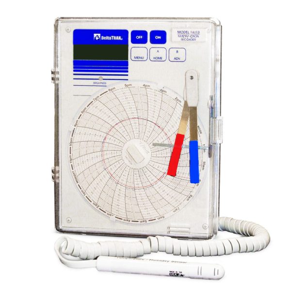 DeltaTrak.Chart recorder Temperature/humidity/dew point sensors-14014