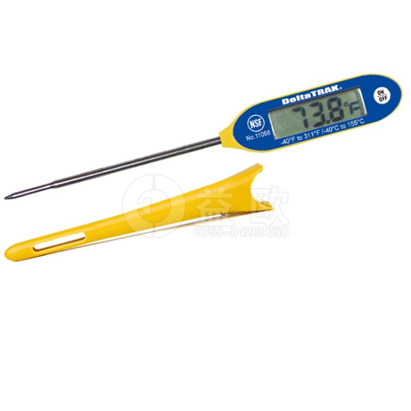 DeltaTrak.Large screen thin end probe thermometer-11066 - Image 2