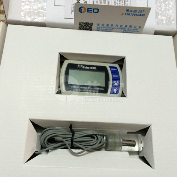 DeltaTrak.Certified alarm thermometers - internal and external sensors-12224 - Image 3