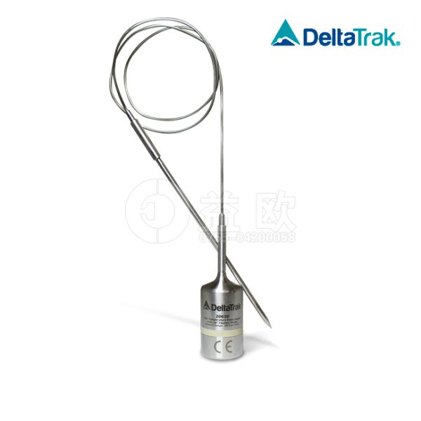 DeltaTrak.High Temp Stainless Steel Data Logger with Flex Probe-20630