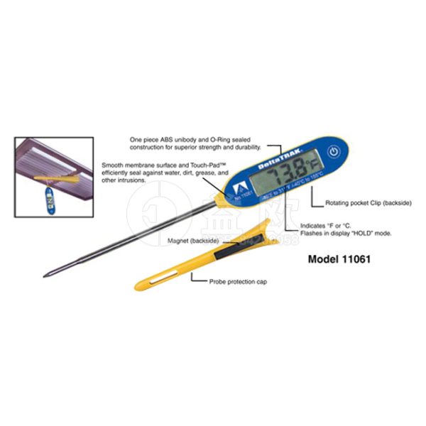 DeltaTrak.Industrial Digital Probe Thermometer-11061 - Image 4