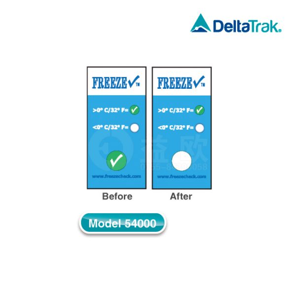 DeltaTrak-freeze verification 10 per pack-54000