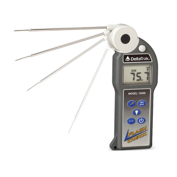 DeltaTrak.Probe folding electronic thermometer-15000