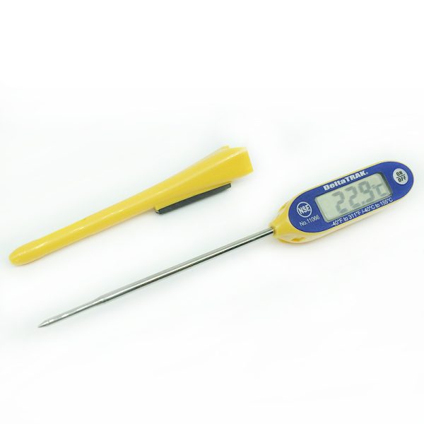 DeltaTrak.Large screen thin end probe thermometer-11066