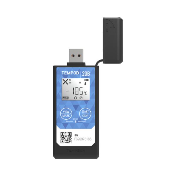 TEMPOD 20B Bluetooth USB + PDF Temperature Data Logger - Image 3