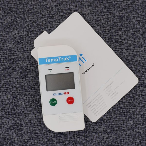 Disposable Dry Ice Temperature Logger (Built-in Sensor) TempTrak Logo-90 - Image 3