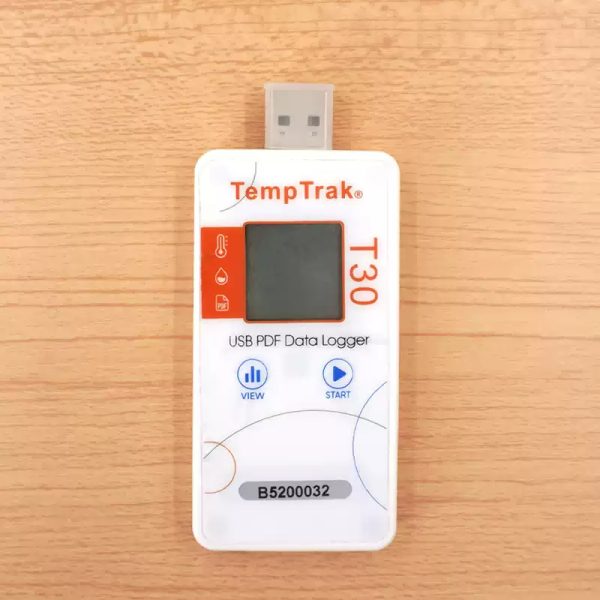 TempTrak T30 PDF Cold Chain Pharmaceutical Food Transport Repeatable Temperature Logger GSP Compliant - Image 3