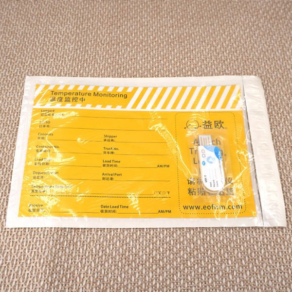 TrekTag U01-T Cold Chain Transport PDF Disposable Temperature Logger Label - Image 7