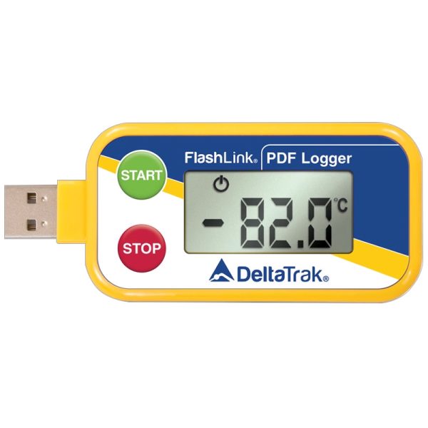 DeltaTrak  Disposable dry ice electronic temperature recorder   40701