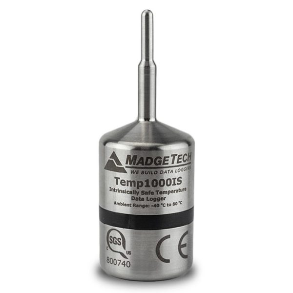 MADGETECH is an intrinsically safe, temperature data logger. The Temp1000IS