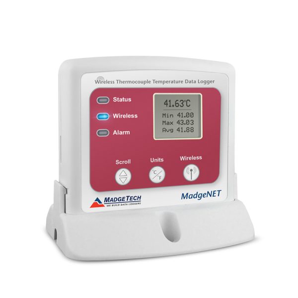 MADGETECH is a wireless thermocouple-based temperature data logger. RFTCTemp2000A