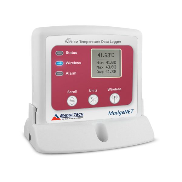 MADGETECH is a wireless ambient temperature data logger. RFTemp2000A