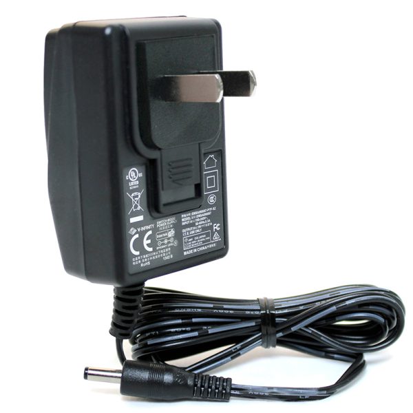 MADGETECH  Universal power adapter for 2000 series (LCD display) data loggers.  DC9V