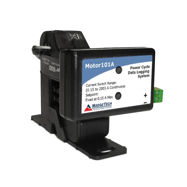 MADGETECH- is a data recording system used to monitor the on/off status of motors. Motor101A