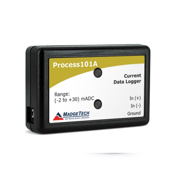 MADGETECH - is a compact, low level DC current data logger. Includes standard calibration certificate.PROCESS101A