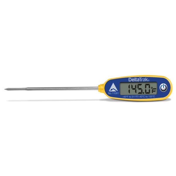 DeltaTrak   Jumbo Display Auto-Cal Reduced Tip Probe Thermometer  11081 - Image 2