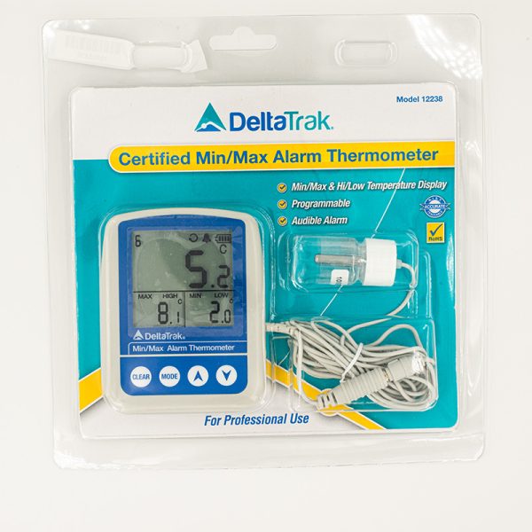 DeltaTrak  Certified Min/Max Alarm Thermometer  12238 - Image 2