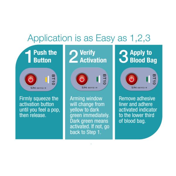 DeltaTrak.TempDot® Plus Blood Temp 10 -51064 - Image 6