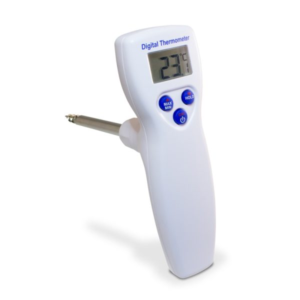 DeltaTrak  FlashCheck Reinforced screw-tip digital thermometer  11055