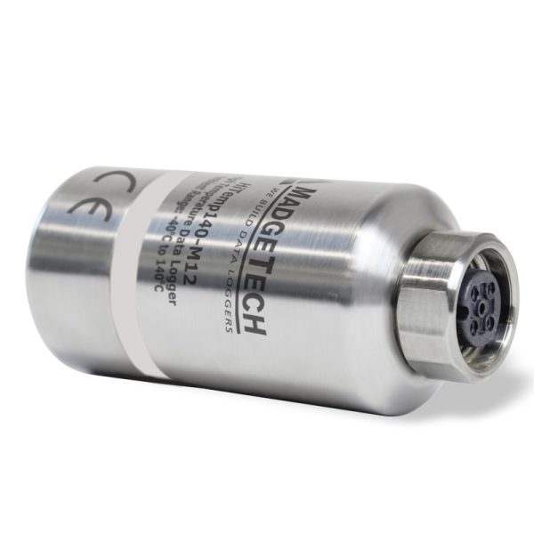 MADGETECH It is a high-temperature data logger with an M12 probe connector. HiTemp140-M12 - Image 3