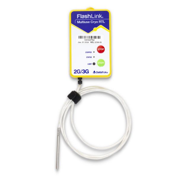 DeltaTrak.FlashLink® Prime 3G Cryo Multiuse Real Time Logger- 22368-50