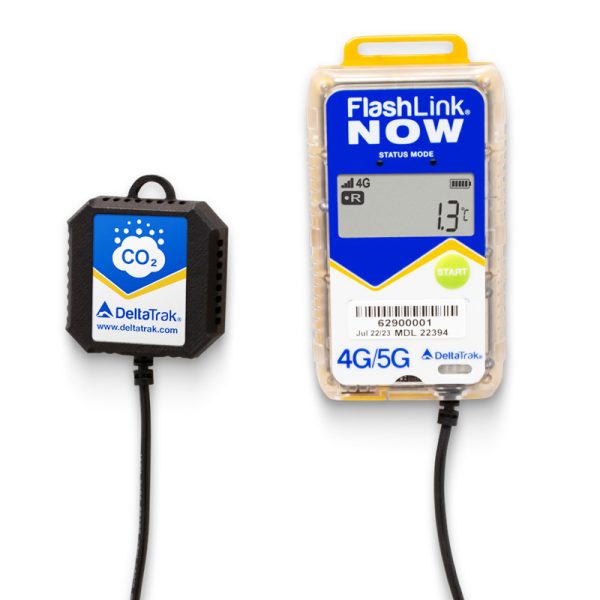 DeltaTrak.FlashLink® NOW CO2 4G/5G Real-Time In-Transit Logger-22394