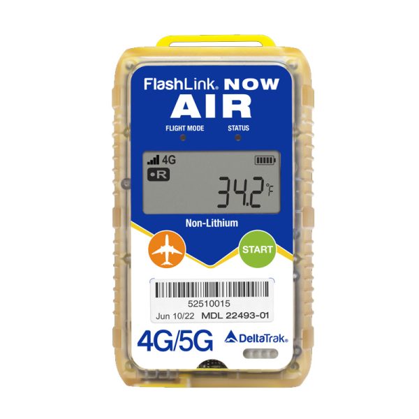 DeltaTrak-FlashLink® AIR 4G/5G Real-Time In-Transit Logger-22493-01