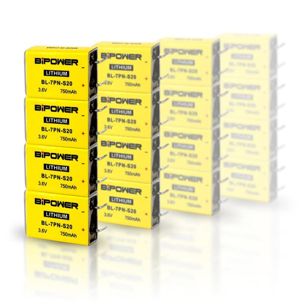 MADGETECH-LTC-7PN-PK LITHIUM BATTERY-3.6 Volt, Lithium Battery, 750 mAH (pack of 14).