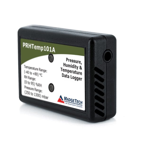 MADGETECH is a compact, pressure, humidity and temperature data logger. PRHTemp101A - Image 2