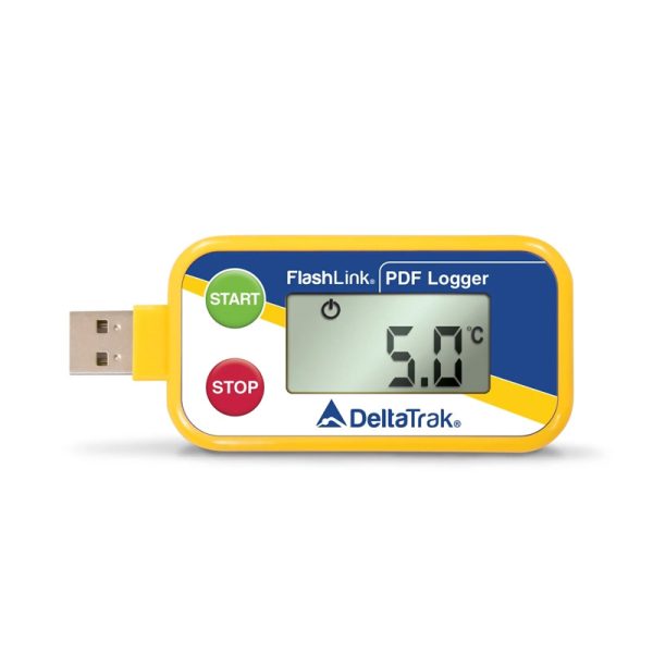 DeltaTrak  FlashLink. USB PDFReusable Data Logger  40516