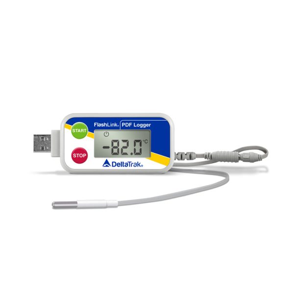 DeltaTrak.FlashLink® Certified Vaccine ULT PDF Data Logger-40570