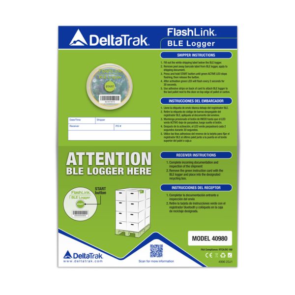 DeltaTrak.FlashLink® BLE Logger-40980-01 - Image 3