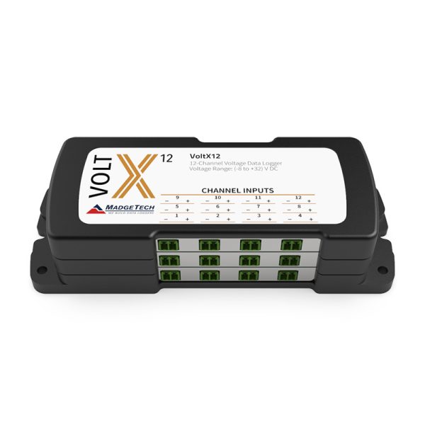 MADGETECH Series includes 4, 8, 12, and 16-channel DC voltage data loggers.  VOLTX - Image 7