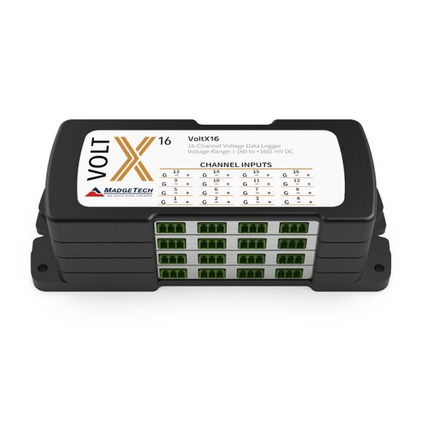 MADGETECH Series includes 4, 8, 12, and 16-channel DC voltage data loggers.  VOLTX - Image 2