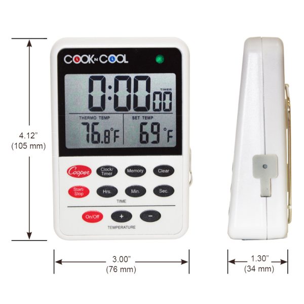 Cooper-Atkins  COOK N COOL DIGITAL THERMOMETER DTT361-01 - Image 2