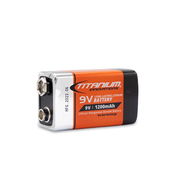 MADGETECH-9.0 Volt, Lithium Battery, 1200 mAH-U9VL-J LITHIUM BATTERY