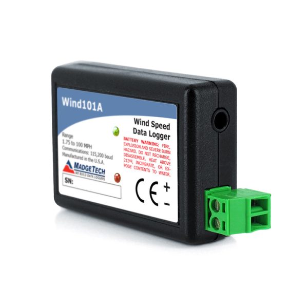 MADGETECH is a data logging system to measure and record wind speed.WIND101A - Image 4